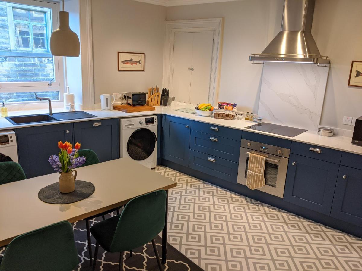 Central Hawick Spacious Stylish Flat With Log Burner Esterno foto